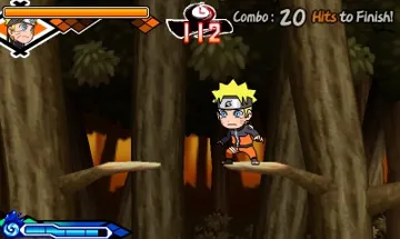 Naruto Powerful Shippuden(USA) screen shot game playing